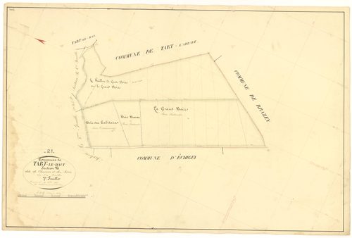 Tart-le-Haut - Section B7 - 3 P PLAN 623/12
