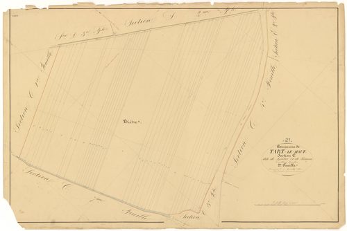 Tart-le-Haut - Section C2 - 3 P PLAN 623/17