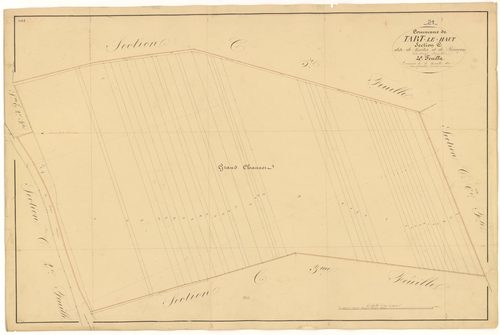 Tart-le-Haut - Section C4 - 3 P PLAN 623/19