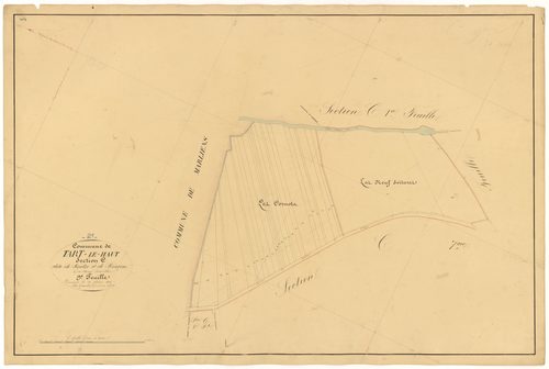 Tart-le-Haut - Section C9 - 3 P PLAN 623/24