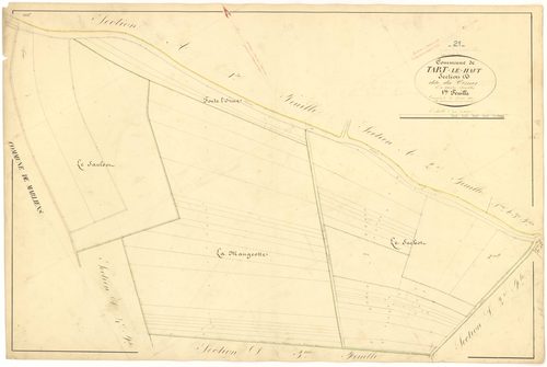 Tart-le-Haut - Section D1 - 3 P PLAN 623/25