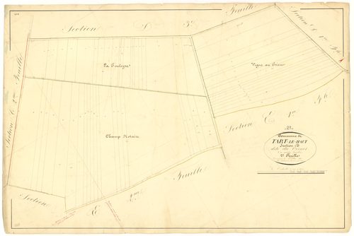 Tart-le-Haut - Section D2 - 3 P PLAN 623/26