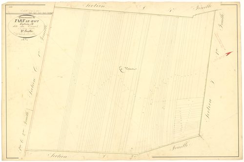 Tart-le-Haut - Section D3 - 3 P PLAN 623/27