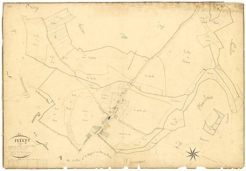 Tellecey - Section A1 - 3 P PLAN 624/2