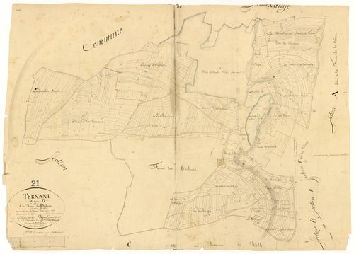 Ternant - Section D - 3 P PLAN 625/7