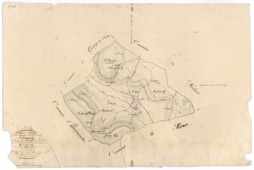 Thenissey - Tableau d'assemblage - 3 P PLAN 627/1