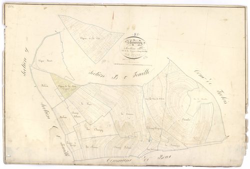 Thenissey - Section B2 - 3 P PLAN 627/5