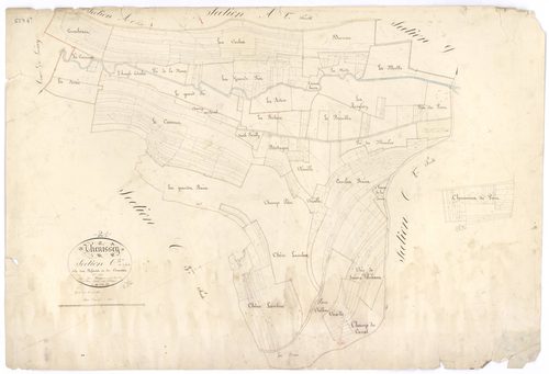 Thenissey - Section C1 - 3 P PLAN 627/6