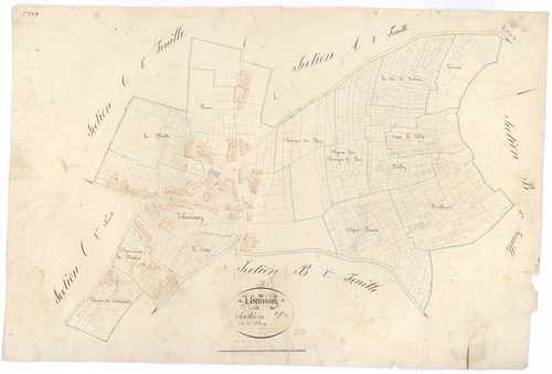 Thenissey - Section D - 3 P PLAN 627/9