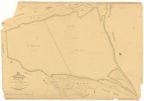 Thoires - Section A2 - 3 P PLAN 628/3