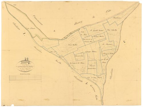 Thoires - Section B - 3 P PLAN 628/5