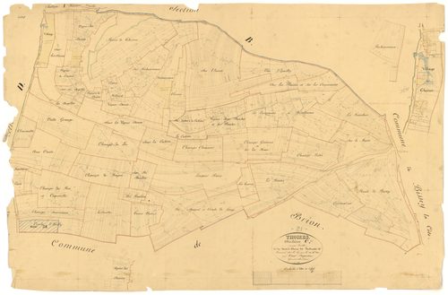 Thoires - Section C - 3 P PLAN 628/6
