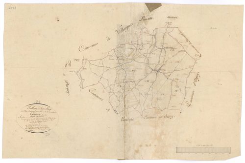Thoisy-la-Berchère - Tableau d'assemblage - 3 P PLAN 629/1