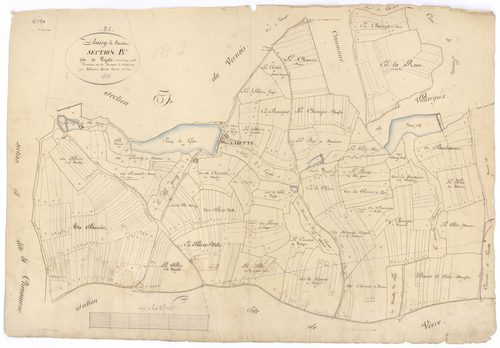 Thoisy-la-Berchère - Section B - 3 P PLAN 629/4