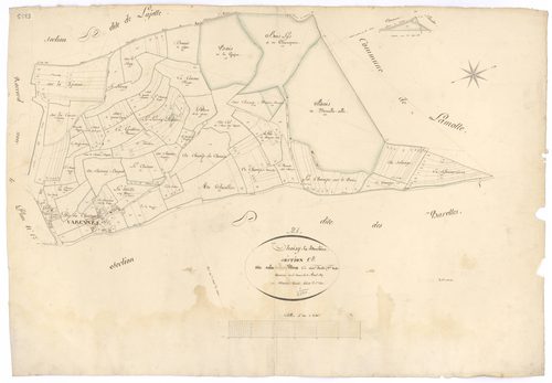 Thoisy-la-Berchère - Section C2 - 3 P PLAN 629/6