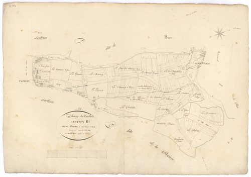 Thoisy-la-Berchère - Section D1 - 3 P PLAN 629/7