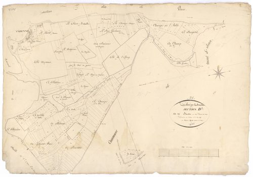 Thoisy-la-Berchère - Section D2 - 3 P PLAN 629/8