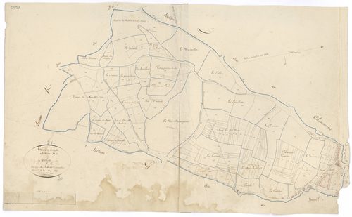 Thoisy-la-Berchère - Section H - 3 P PLAN 629/15