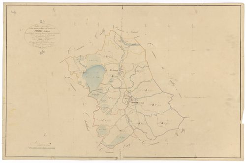 Thoisy-le-Désert - Tableau d'assemblage - 3 P PLAN 630/1