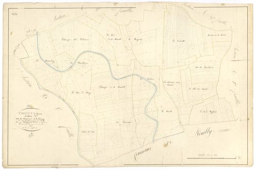 Thoisy-le-Désert - Section A2 - 3 P PLAN 630/3