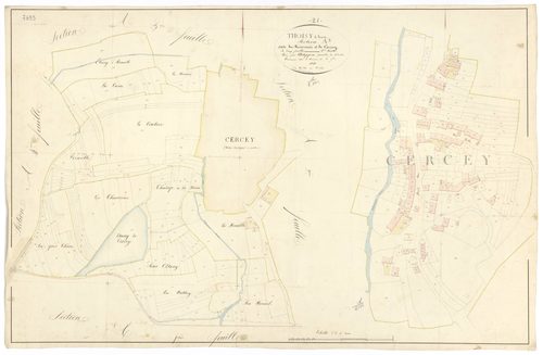 Thoisy-le-Désert - Section A3 - 3 P PLAN 630/4