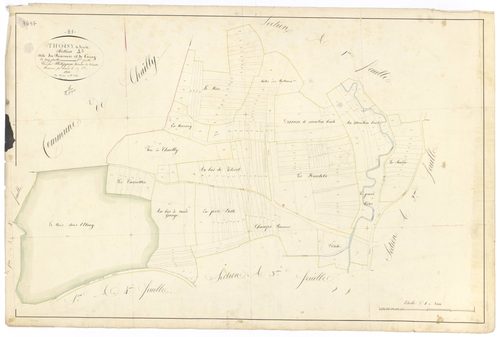 Thoisy-le-Désert - Section A5 - 3 P PLAN 630/6
