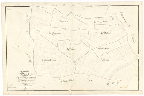 Thoisy-le-Désert - Section B3 - 3 P PLAN 630/9