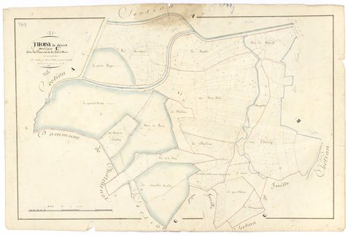 Thoisy-le-Désert - Section C1 - 3 P PLAN 630/12