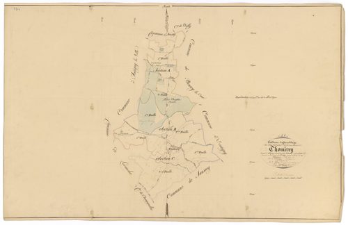 Thomirey - Tableau d'assemblage - 3 P PLAN 631/1