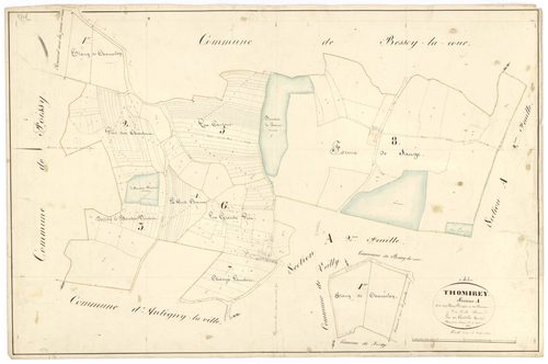 Thomirey - Section A1 - 3 P PLAN 631/3