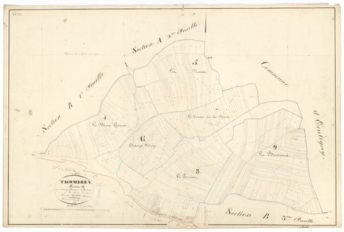 Thomirey - Section B2 - 3 P PLAN 631/7