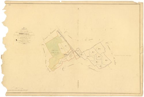 Thorey-en-Plaine - Tableau d'assemblage - 3 P PLAN 632/1