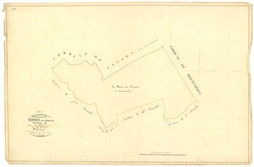 Thorey-en-Plaine - Section A1 - 3 P PLAN 632/2
