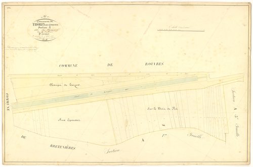 Thorey-en-Plaine - Section A2 - 3 P PLAN 632/3
