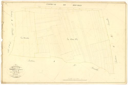 Thorey-en-Plaine - Section A3 - 3 P PLAN 632/4