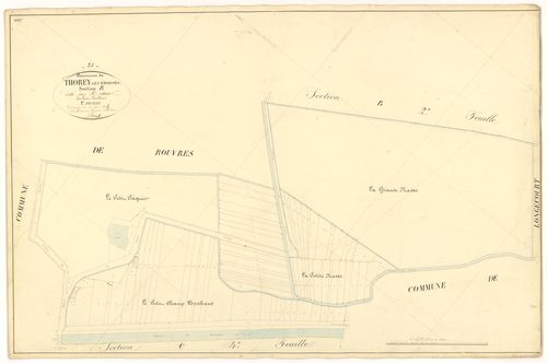 Thorey-en-Plaine - Section B1 - 3 P PLAN 632/6