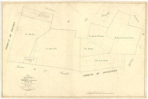 Thorey-en-Plaine - Section B2 - 3 P PLAN 632/7