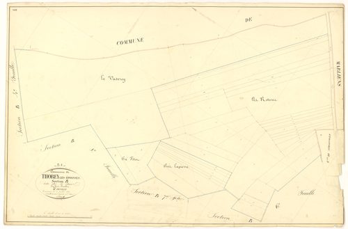 Thorey-en-Plaine - Section B5 - 3 P PLAN 632/10