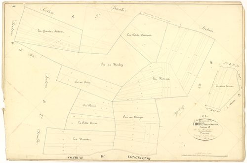 Thorey-en-Plaine - Section B7 - 3 P PLAN 632/12
