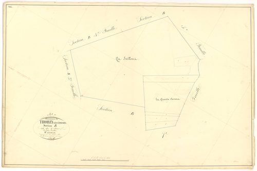 Thorey-en-Plaine - Section B8 - 3 P PLAN 632/13