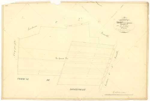 Thorey-en-Plaine - Section C3 - 3 P PLAN 632/16