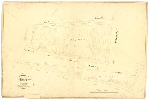 Thorey-en-Plaine - Section C4 - 3 P PLAN 632/17