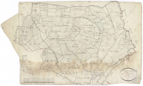 Thorey-sous-Charny - Section C - 3 P PLAN 633/4