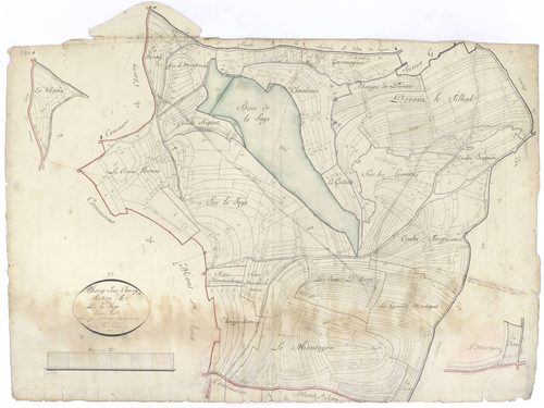 Thorey-sous-Charny - Section E - 3 P PLAN 633/6