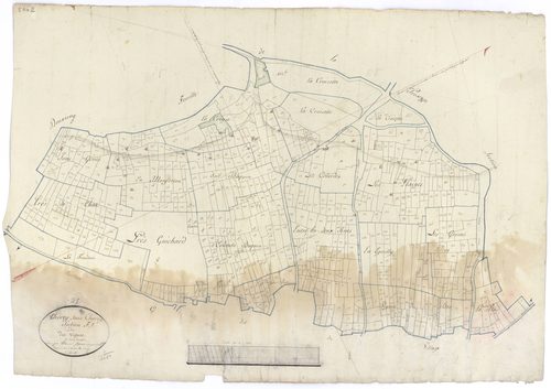 Thorey-sous-Charny - Section F1 - 3 P PLAN 633/7