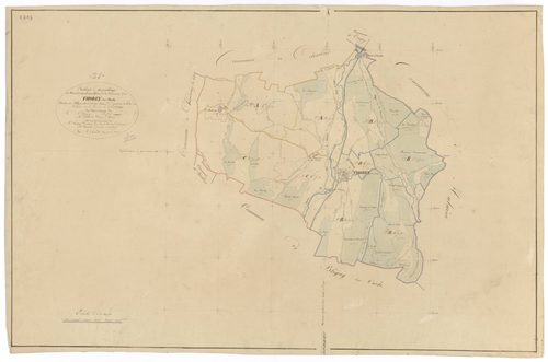 Thorey-sur-Ouche - Tableau d'assemblage - 3 P PLAN 634/1