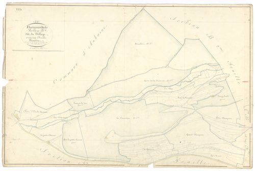 Thorey-sur-Ouche - Section B1 - 3 P PLAN 634/4
