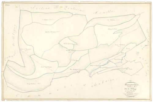 Thorey-sur-Ouche - Section B3 - 3 P PLAN 634/6