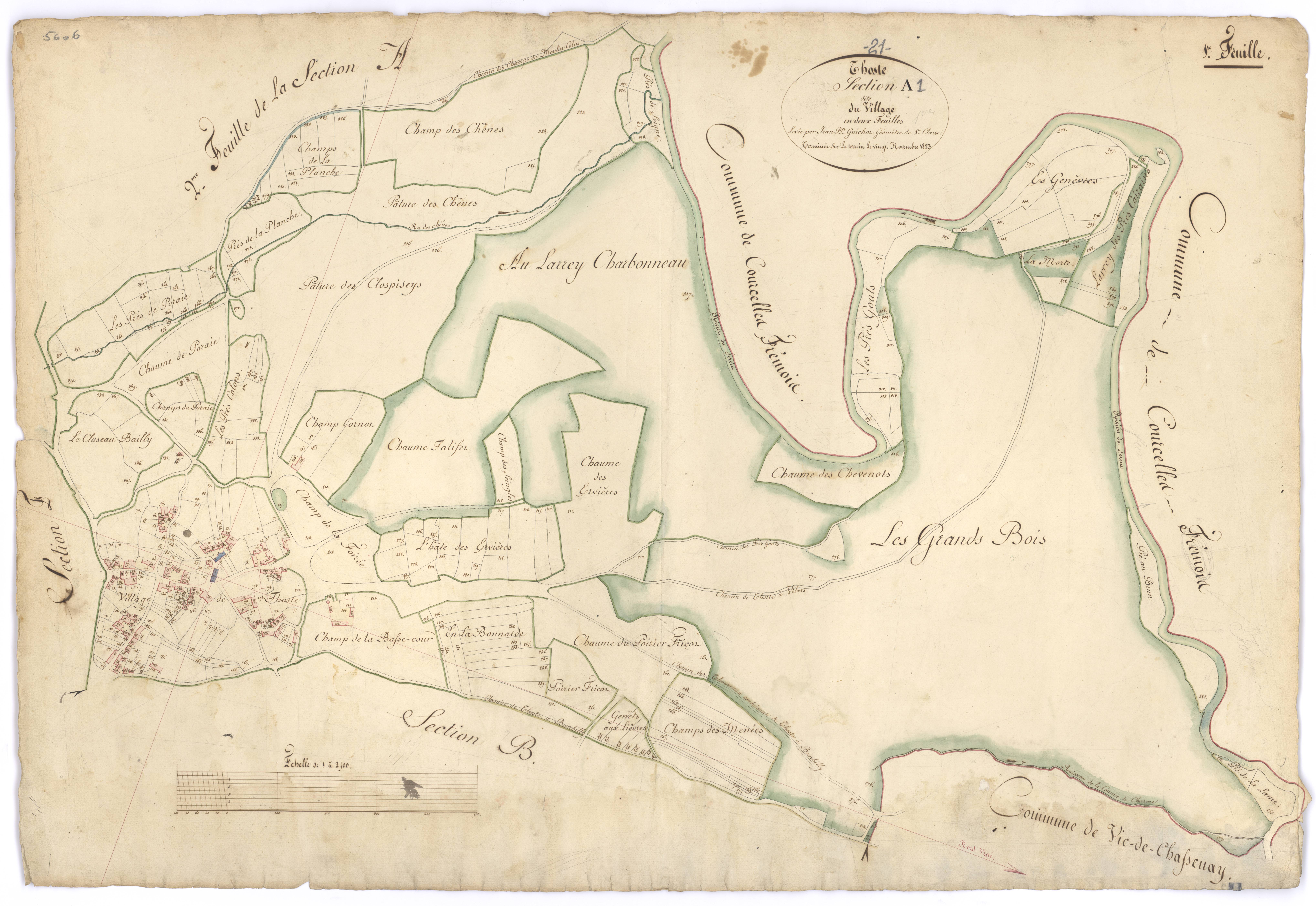 Thoste - Section A1 - 3 P PLAN 635/2
