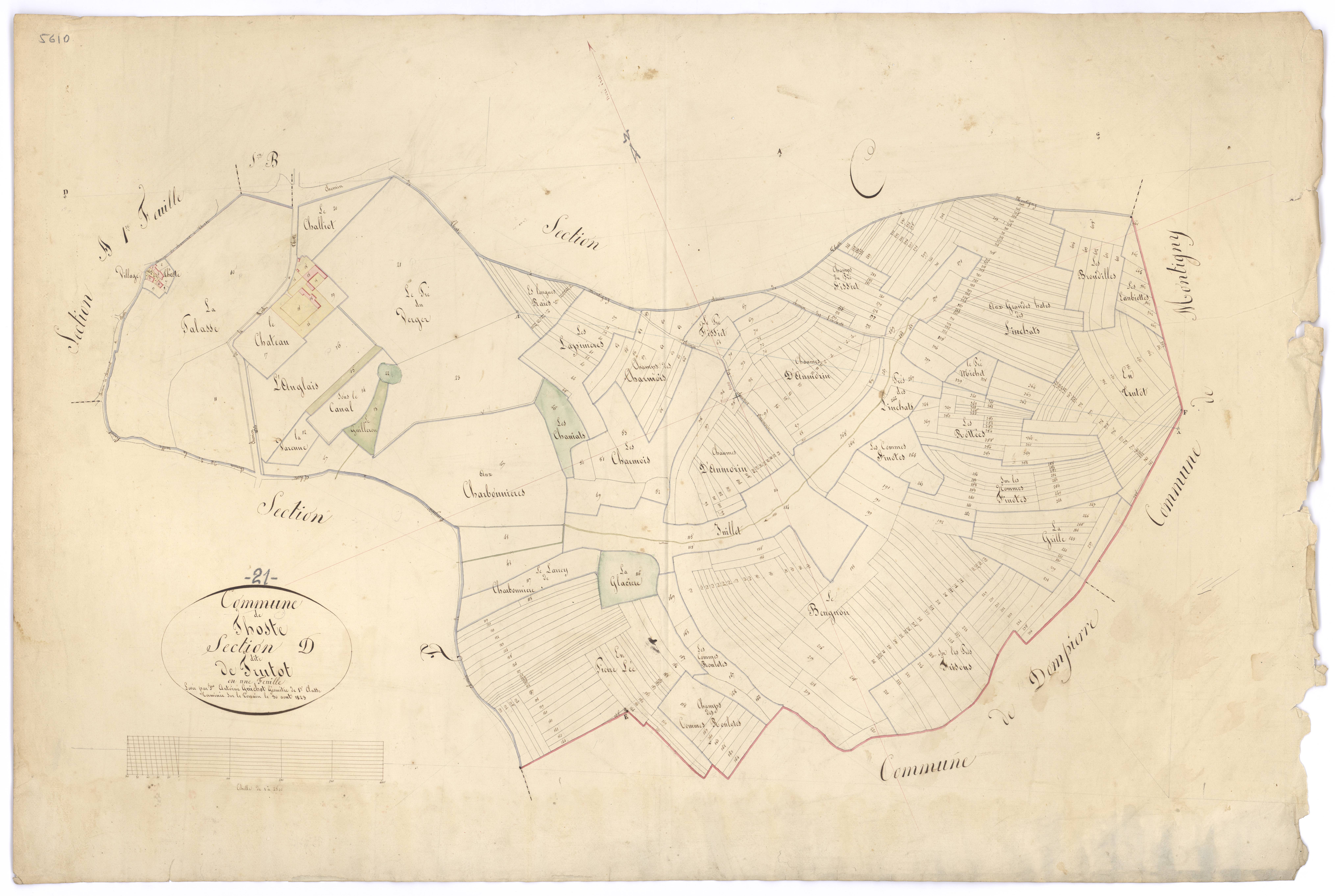 Thoste - Section D - 3 P PLAN 635/6